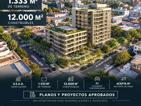 Terreno en Venta en Parque Patricios, CABA