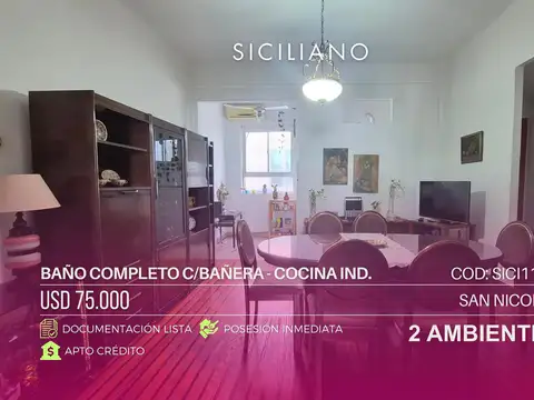 Departamento en Venta en San Nicolás, CABA