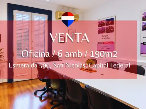 Oficina en Venta en San Nicolás, CABA