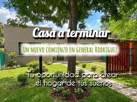 Casa en Venta en General Rodríguez, Partido de General Rodríguez