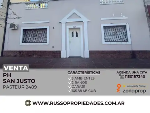 PH en Venta en San Justo, Partido de La Matanza