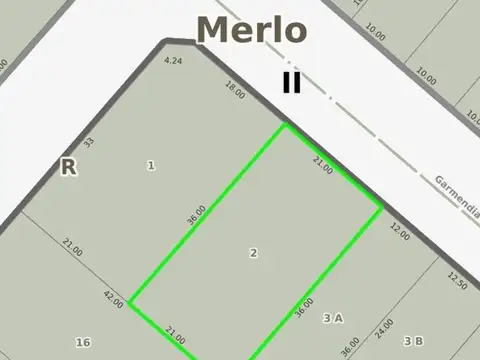 Terreno en Venta en Merlo, Partido de Merlo