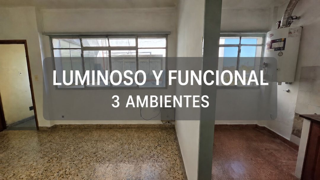 ALQUILER DEPARTAMENTO 3 AMBIENTES EL PALOMAR