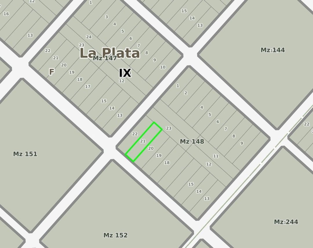 Lote en venta La Plata