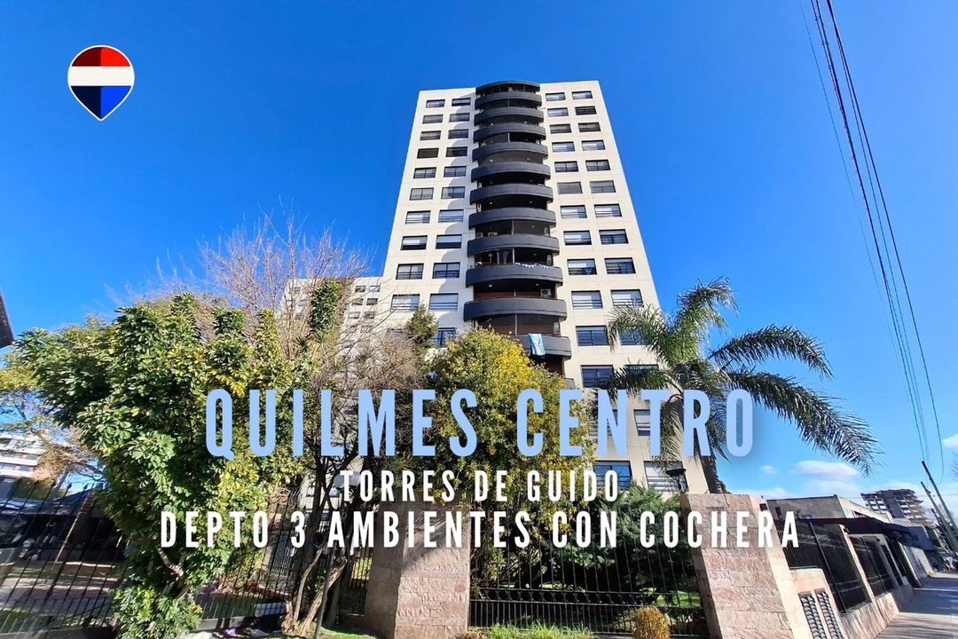ALQUILER DEPTO 3 AMB CON COCHERA QUILMES