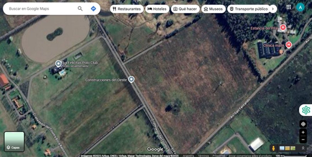 ALQUILER TERRENO 220.000 M2 DEL VISO, PILAR