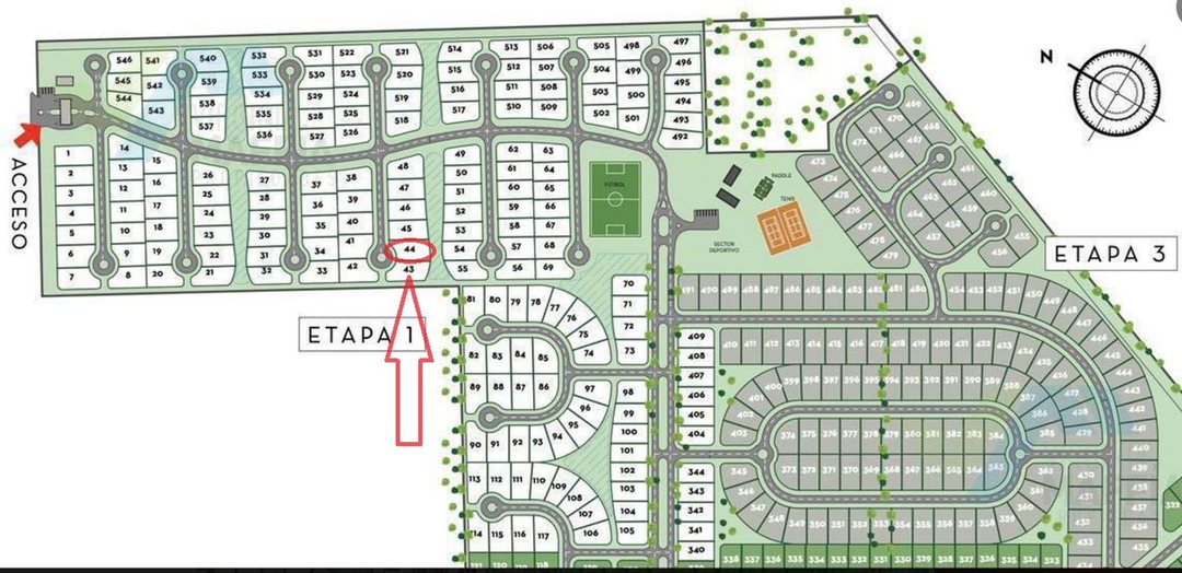 VENTA LOTE + cuotas SANTA SOFIA PILAR DEL ESTE