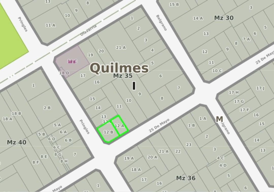 VENTA DE TERRENOS EN QUILMES