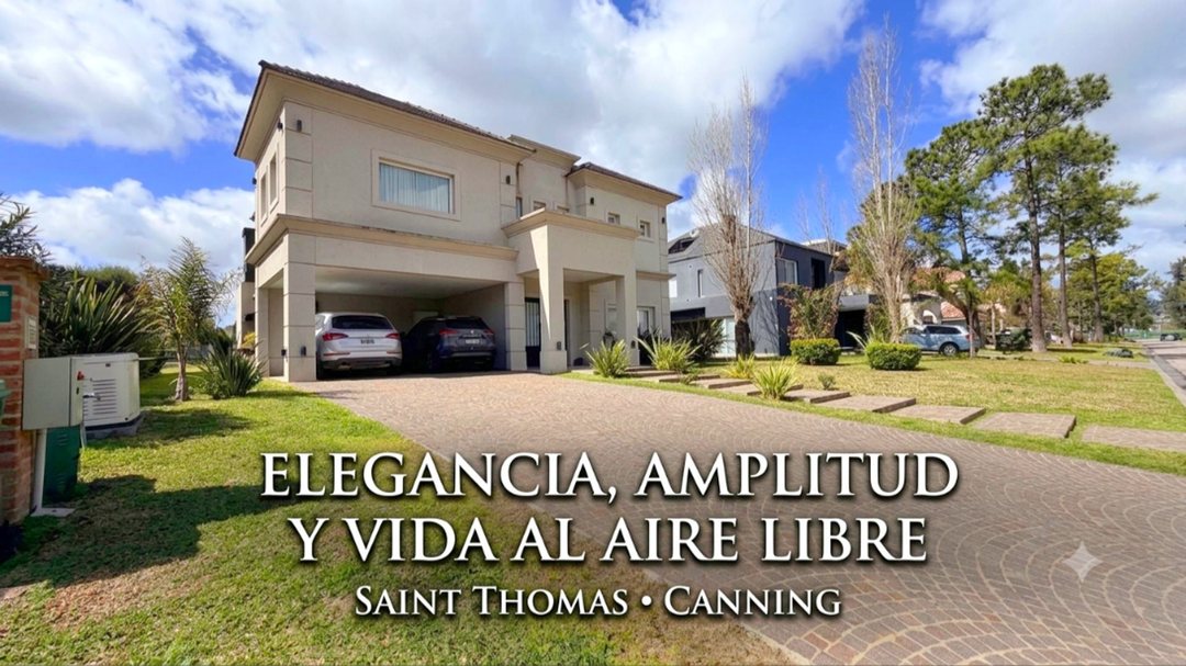 CASA 5 AMBIENTES SAINT THOMAS CANNING APTO CREDITO