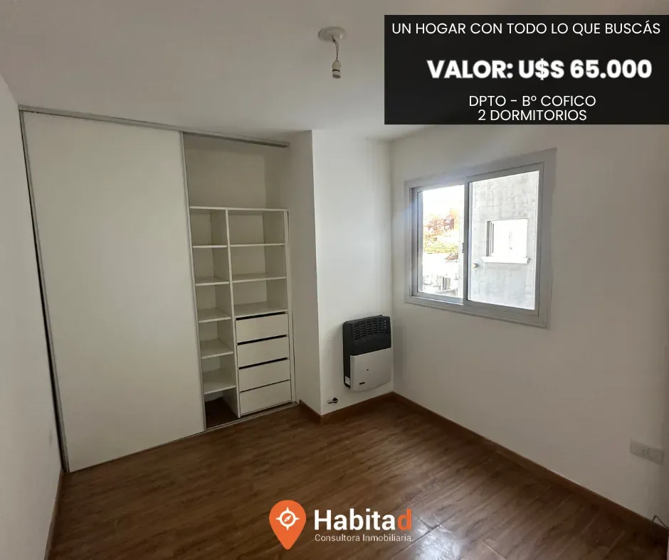 CÓRDOBA CAPITAL | EXCELENTE DEPARTAMENTO EN VENTA | 2 DORMITORIOS | B° COFICO