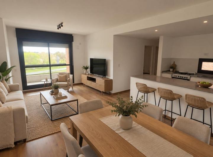 Departamento · 65m² · 3 Ambientes · 1 Cochera