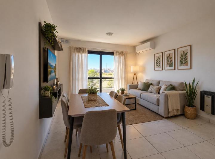 Departamento · 60m² · 3 Ambientes · 1 Cochera