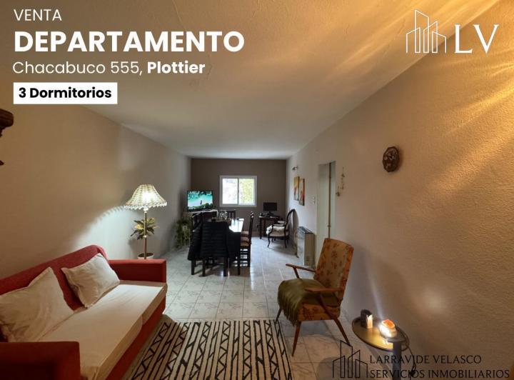 Departamento · 83m² · 5 Ambientes · 1 Cochera