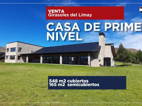 Excelente casa, girasoles del limay dina huapi