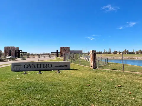 Lote en venta b° qvattro viamonte central 605 m².