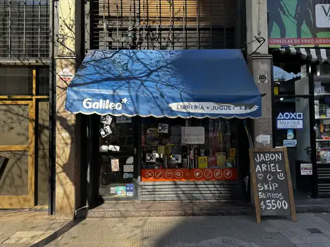 Local comercial con deposito corrientes y av. pellegrini