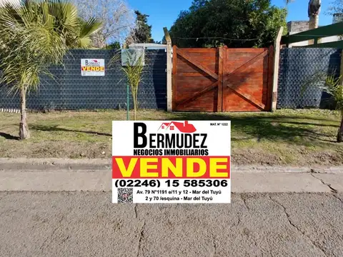 Terreno en Venta en Santa Teresita, Partido de La Costa
