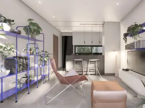 Venta departamento 2 dormitorios en construcción