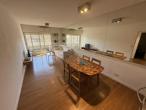 Departamento 2 ambientes en alquiler temporal en el barrio de palermo