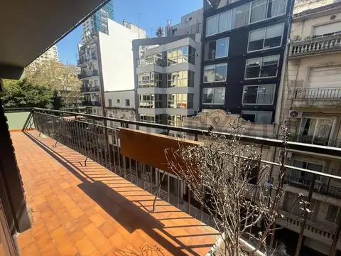 Alquiler departamento 4 ambientes con balcón y cochera - palermo