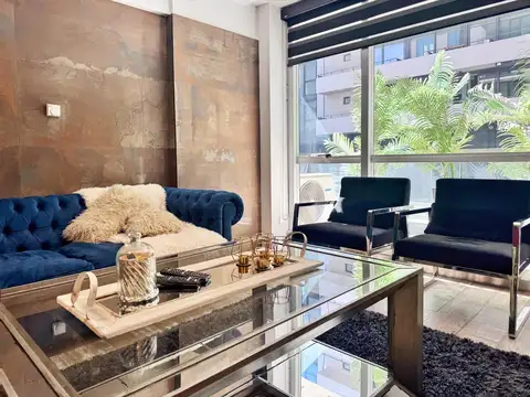 Departamento 2 ambientes con cochera en alquiler amoblado  lumiere puerto madero