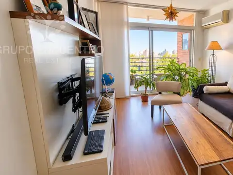 Alquiler 3 ambientes amoblado con cochera – jardines de libertador – disponible 1/11departamento en