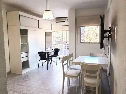 Monoambiente en alquiler nuñez amoblado balcón
