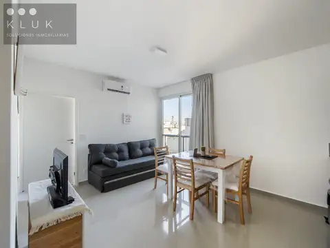 Departamento en alquiler dos ambientes luminosofull amenities