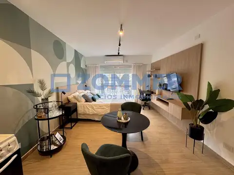 Monoambiente en alquiler - palermo soho | con balcon al frente y amoblado