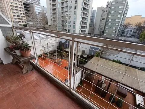 3 ambientes amplio living comedor balcón ctrafrente - muy lum.patio-parrilla- cocina comedor diario