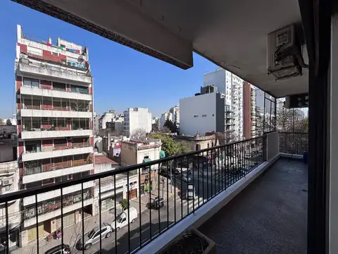3 amb fte + dep c/balcon - muy luminoso