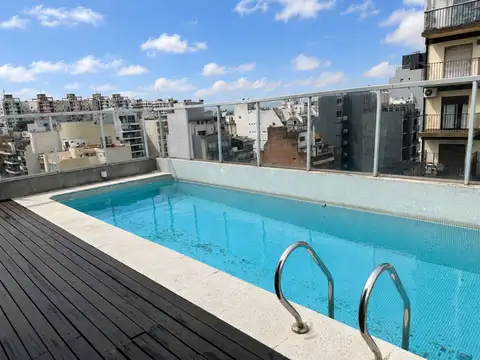 Alquiler monoambiente amoblado balcon amenities