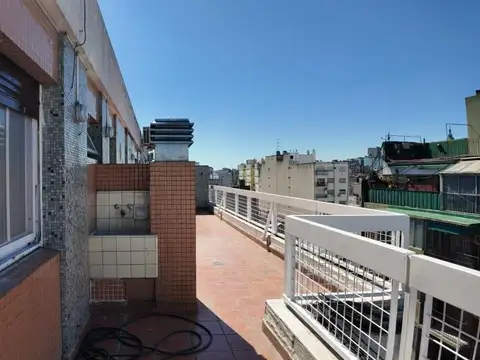Alquiler, departamento, 2 ambientes, terraza, congreso