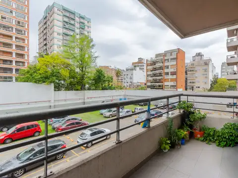 Departamento monoambiente en venta c balcon flores