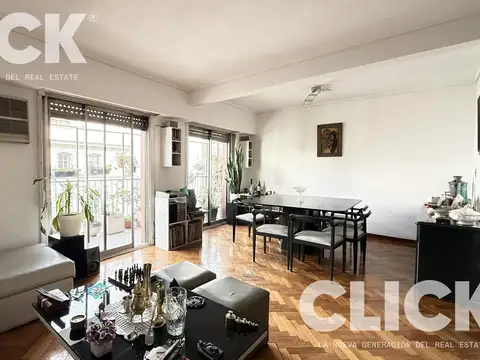 Amplio 4 ambientes con doble balcón y vista abierta en venta en palermo