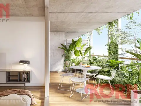 Venta departamento 2 ambientes al frente con balcón aterrazado, terraza y cochera en villa urquiza