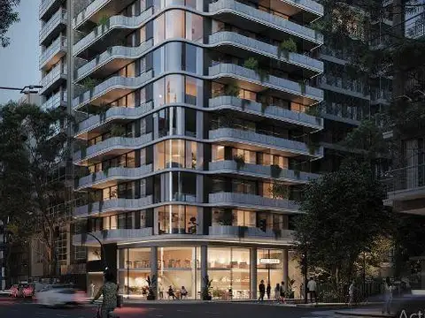 Departamento en venta 2 ambientes con balcón al frente palermo