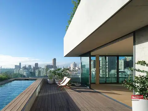 Departamento 3 ambientes con cochera en belgrano