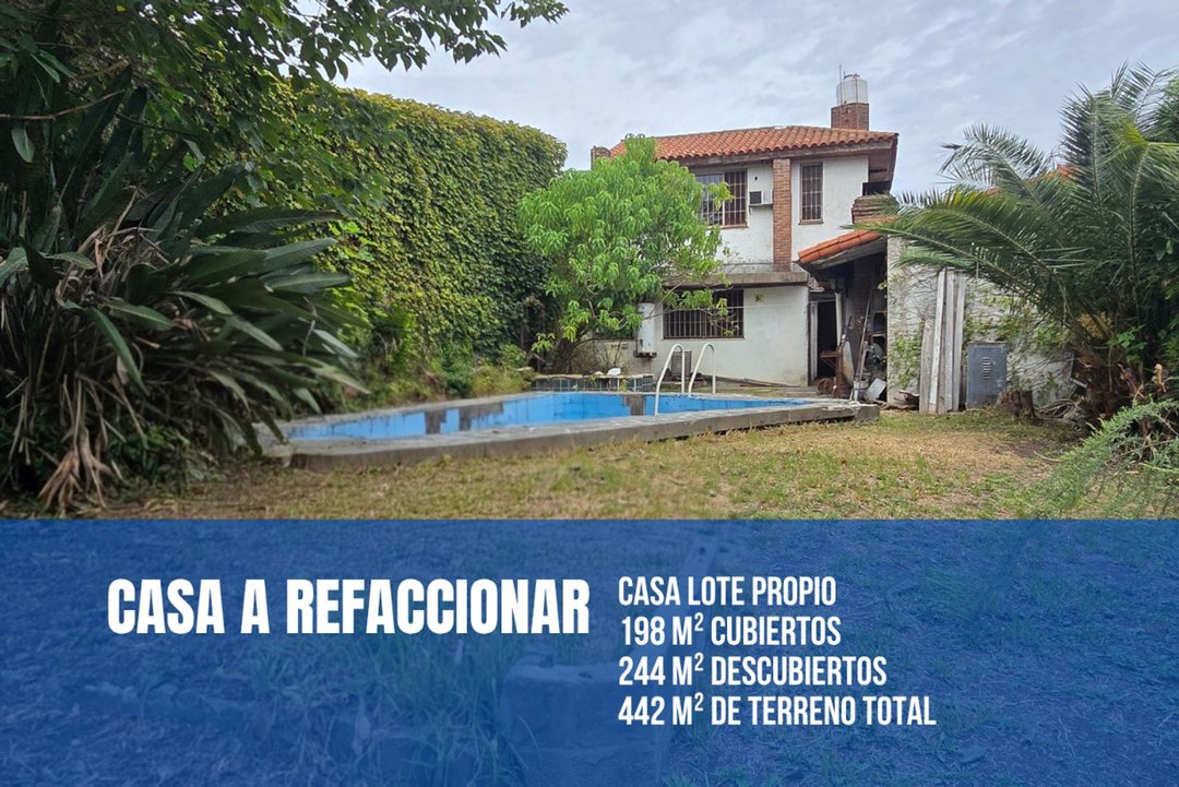 VENTA CASA BOULONGNE 4 AMBIENTES A REFACCIONAR