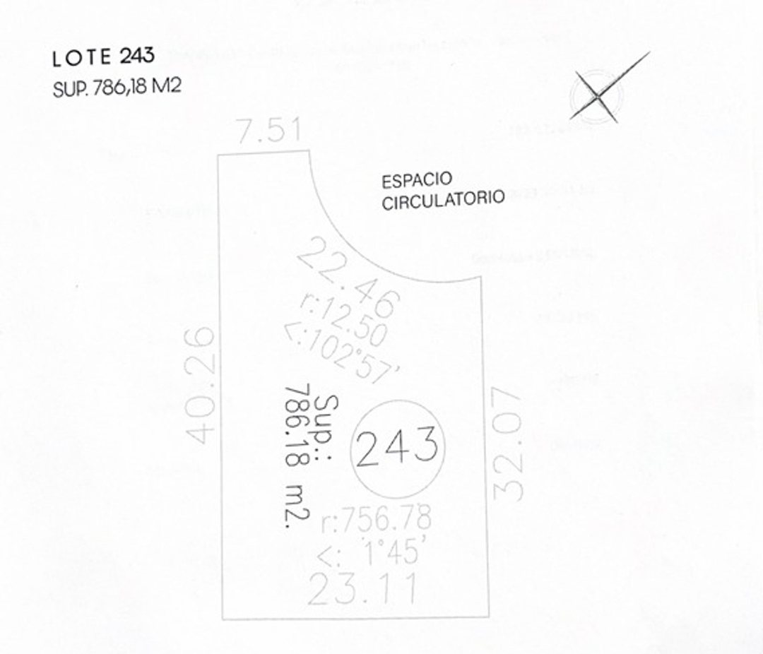 VENDE TERRENO 786 m2 PRADOS DEL OESTE 2