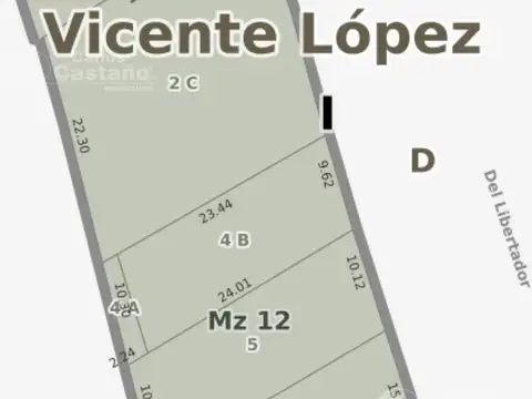 Terreno en Venta en Olivos Vias/Rio, Olivos
