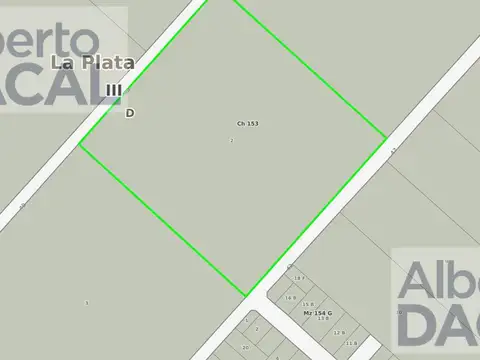 Terreno en Venta en La Plata, Partido de La Plata