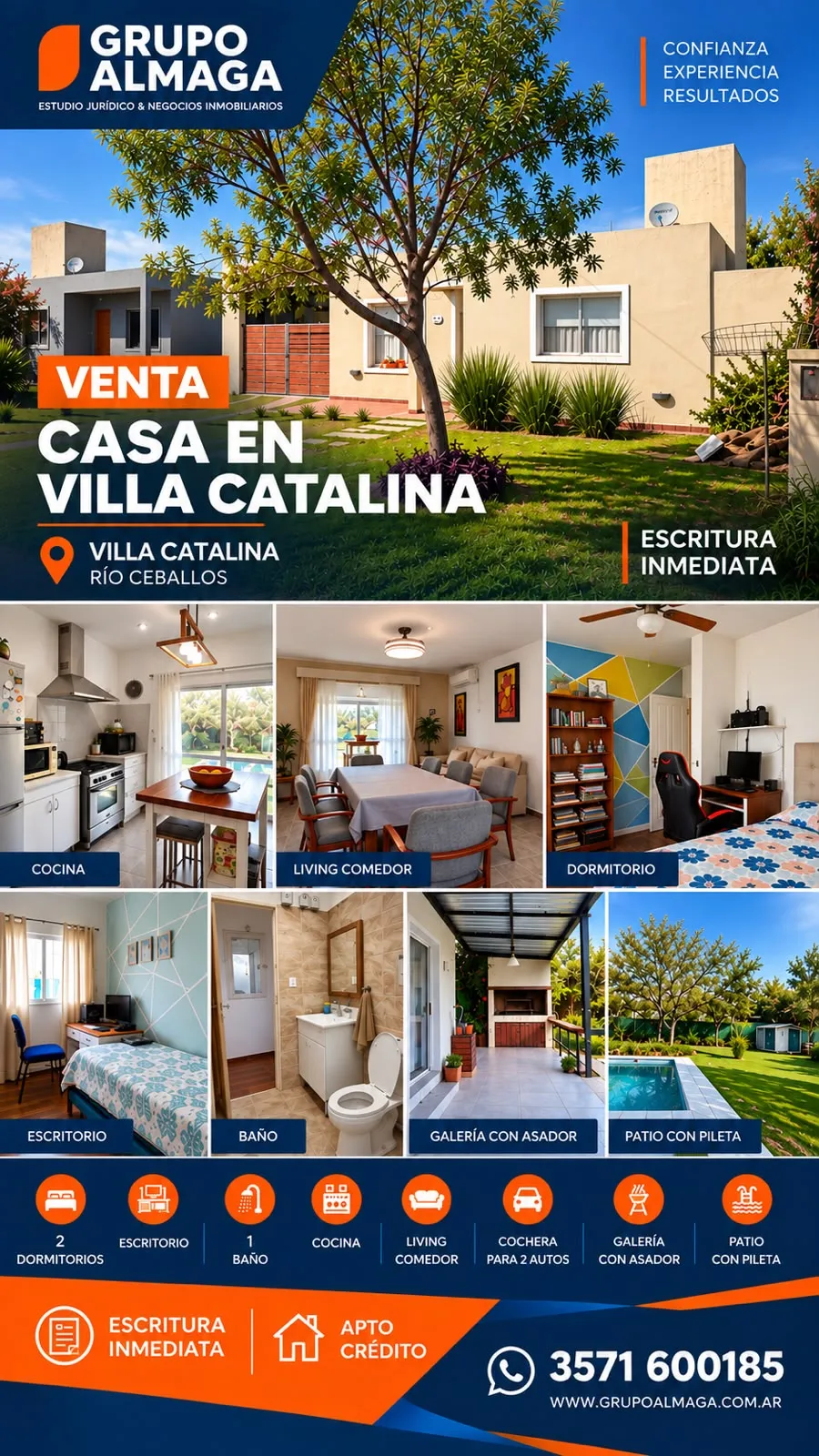 HERMOSA CASA EN VILLA CATALINA CON PILETA