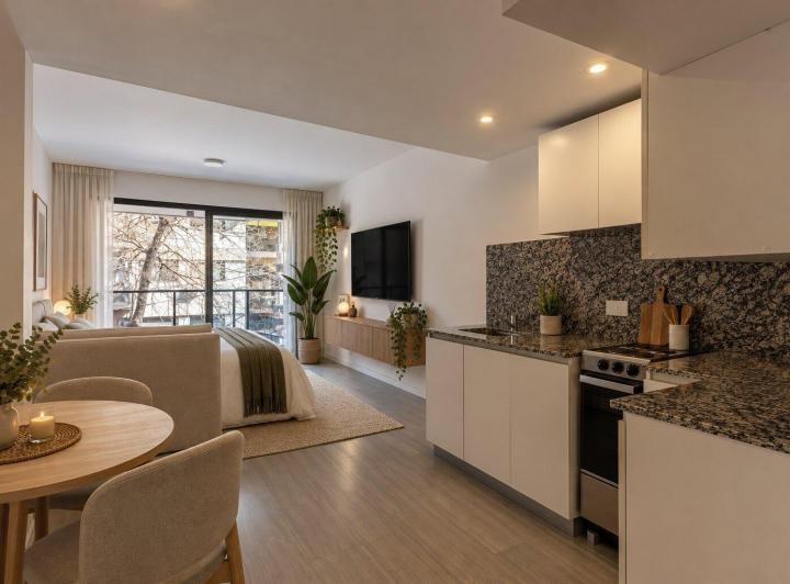Departamento · 33m² · 1 Ambiente