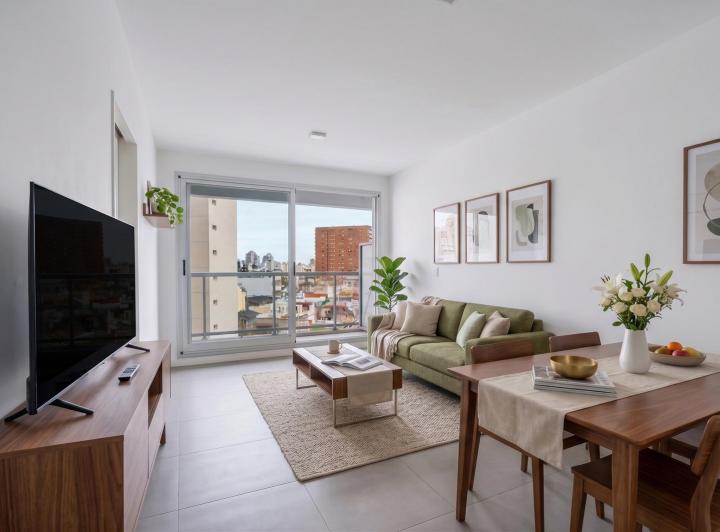 Departamento · 48m² · 2 Ambientes · 1 Cochera