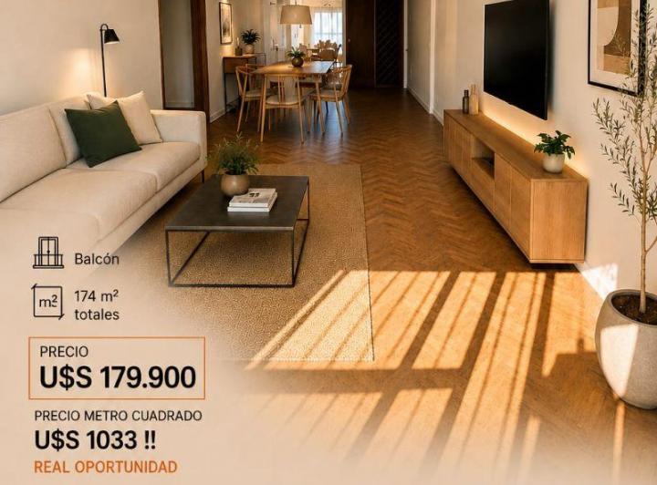 Departamento · 168m² · 6 Ambientes