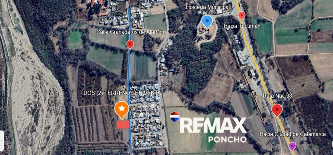 SE VENDEN 2 LOTES, 450 M2 C/U LA MERCED, CATAMARCA