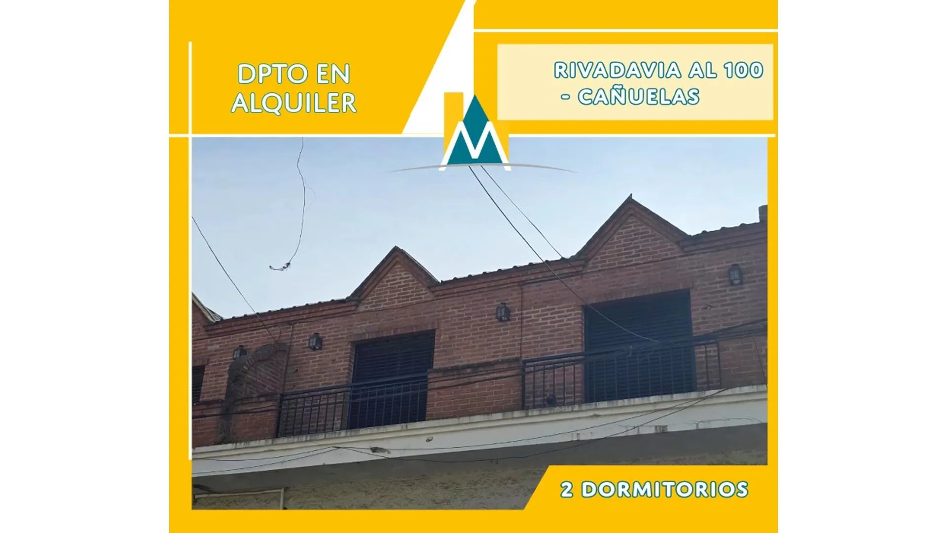 DEPARTAMENTO EN ALQUILER - CAÑUELAS