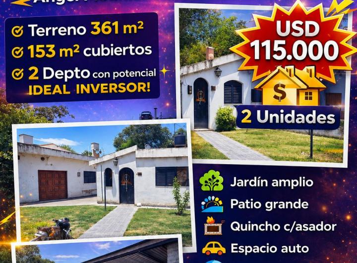 Casa · 153m² · 1 Ambiente · 1 Cochera