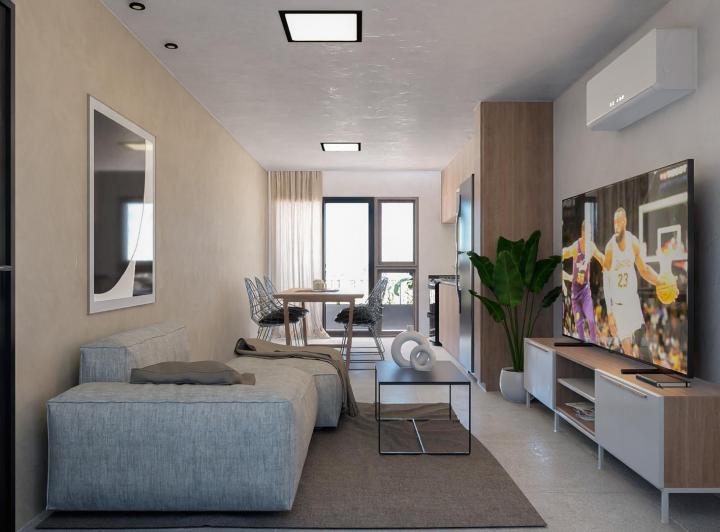Departamento · 40m² · 2 Ambientes · 1 Cochera